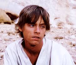 Mark Hammill as Luke Skywalker in STAR WARS: A NEW HOPE