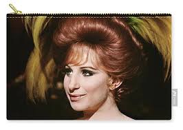 1960S 1969 Hello Dolly Star Barbra Striesand Zip Pouch by Camerique