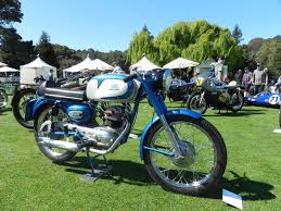 Image result for Blue 1957 Motorcycle