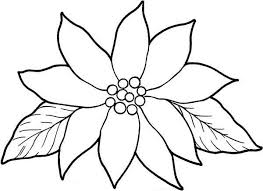 Blooming Poinsettia Coloring Page Color Luna Christmas Coloring Pages Horse Coloring Pages Coloring Pictures