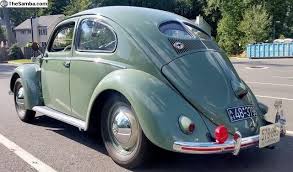 Image result for Pastel Green 1952 Beetle