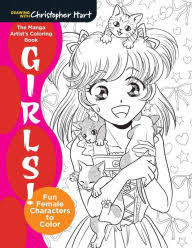 My black and white line art with. Pop Manga Coloring Book A Surreal Journey Through A Cute Curious Bizarre And Beautiful World By Camilla D Errico Paperback Barnes Noble