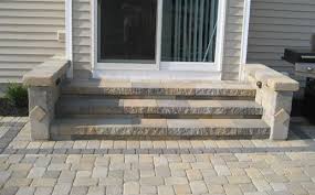 The fill method and the the first step in building your patio paver steps is to define the location and layout. Stone Creek Landscape Dayton Ohio Patio Stairs Patio Stones Patio Steps