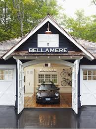 Cottage Coastal Cottage Can A Cottage Get Any Better Than This Stunning Cottage Exterior Paint Color Naval Sw6244 By S House Coastal Cottage Garage Design