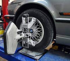 We Are Working On Wheel Alignment This Afternoon For A 95 Bmw Wheel Alignment Is Essential Preventing The Auto Body Shop Automotive Repair Collision Repair