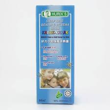 Ubat batuk bayi dan kanak kanak via ridwoon.blogspot.com. Hurix S Sirap Ubat Demam Selsema Untuk Kanak Kanak 60ml