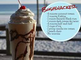 How To Make The Ultimate Beach Cocktail The Bushwacker Mixed Drinks Recipes Bushwacker Recipe Yummy Drinks