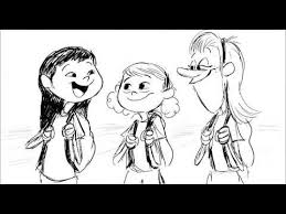 Inside Out Deleted Scenes Riley Grows Up Exclusive Storyboard Dreamworks Animation Animation Reference