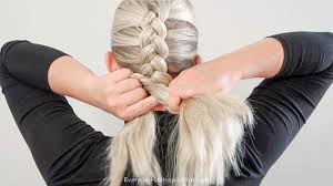 Plus, the braid will usually last longer if the hair is two to three days old, says hiscox. How To Dutch Braid Your Own Hair Everyday Hair Inspiration