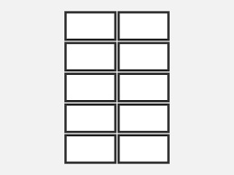 The free business card template has just been devised to help people in crafting their own cards in smart style. Blank Business Card Template 3 5x2 88 9x50 8mm