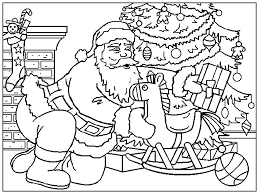 Coloriage de noël à imprimer gratuit 40 dessins que vos. Navidad Para Colorear Imagenes Con Coloriage Noel Coloriage De Pere Noel Dessin Noel