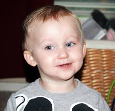 Bailey Broderick made a new friend today at day care.