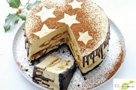 Tiramisu Kersttaart Recept Tiramisutaart Recept Desserts Nagerecht