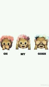 Pin By تاج القمر On صور ايموجي Emoji Wallpaper Monkey Emoji Emoji Flower
