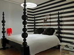 Black accent walls in bedrooms especially work for spaces which are mostly clad in white furnishings and furniture pieces as it breaks the monotony and another way to keep a black accent wall from looking too dull and boring is to use mixed materials as finishing. 25 Black Bedroom Designs Decorating Ideas Design Trends Premium Psd Vector Downloads