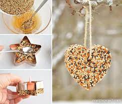 Place into your muffin cups. How To Make Wild Bird Seed Cakes