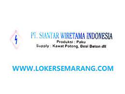 Paku alam, a series of kings of pakualam principality in indonesia. Loker Semarang Tenaga Listrik Daya Besar Di Pt Siantar Wiretama Indonesia Portal Info Lowongan Kerja Di Semarang Jawa Tengah Terbaru 2021