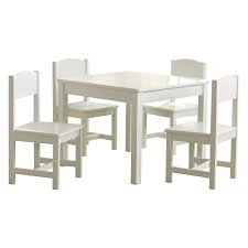 When looking at the different types of children's tables, keep quality, ease of cleaning. Kids Table 4 Chairs White Dress It Yourself
