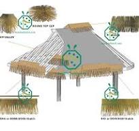 Best Artificial Palm Thatch For Bahay Kubo Roof Renovation ...
