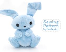 There's nothing cuter on easter morning than having the kids wake and up . Bunny Plush Sewing Pattern Stuffed Animal Pattern Pdf File Digital Beezeeart