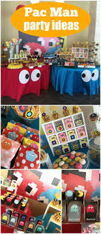 Pacman Party Birthday Pacman Party Catch My Party Video Games Birthday Party Retro Party Mens Birthday Party