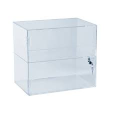 Each case also comes with three acrylic risers that can stack and help create a tiered display inside. Azar Displays 12 25 H X 14 W Acrylic Display Case Wayfair