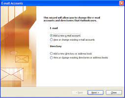 There are also webmail services like the outlook. Setting Up Your E Mail In Microsoft Outlook