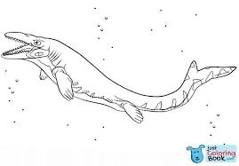 Mosasaurus My Art Work Coloring Pages Sketch Design Color Intended For Mosasaur Coloring Pages