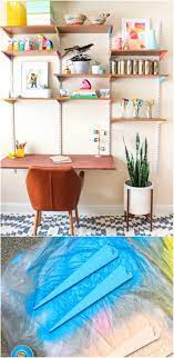 Don't have the extra space for a dedicated craft area at home? 17 Easy To Build Diy Craft Desks You Just Can T Live Without Diy Crafts