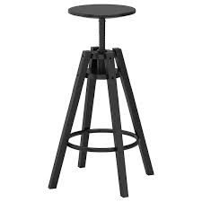 Spin offers functional counter convenience with an industrial look for an everyday value. Dalfred Bar Stool Black Ikea