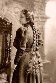 Victorian Braids Vintage Hairstyles Edwardian Hairstyles Beautiful Long Hair