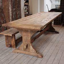 Oak Monastery Table Etsy 2 895 Rustic Farmhouse Table Reclaimed Wood Dining Table Kitchen Table Oak