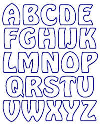 Applique Letter Templates Free Google Search Printable Letter Templates Free Printable Letter Stencils Alphabet Templates