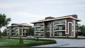 3 Katli Apartman Bina Cephesi Home Fashion Modern Mimari