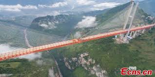 Le classement des plus grands ponts du monde. En Chine Le Pont Le Plus Haut Du Monde Sera Bientot Acheve