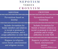 What Is The Difference Between Nepotism And Cronyism Pediaa Com