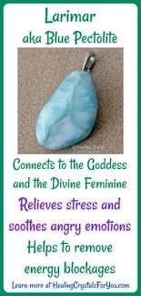 Larimar Healing Crystals For You Chakra Healing Crystals Crystals And Gemstones