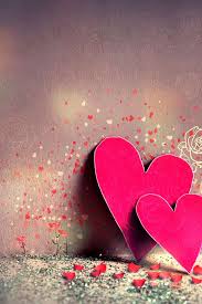 Rely On The Double Heart Iphone 4s Wallpaper Cute Lovely Wallpaper For Mobile 640x960 Wallpaper Teahub Io