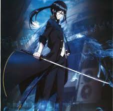 Anime Guy With Sword And Black Hair Anime Guy With Black Hair And Sword Hair Black Dog Sword K Project Anime K Project Anime Guys