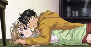 Ah My Goddess Belldandy And Keiichi Tee Hee Poor Keiichi Anime Manga Art Ah My Goddess