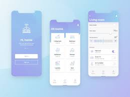 Smart Home Mobile App App Design Mobile App Smart Home Design