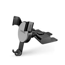 Support téléphone voiture fente CD en aluminium