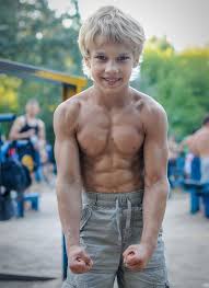 Kids getting ready for a football match with copy space. Flo On Twitter Ripped Flexfriday Muscles Bodybuilding Abs Sixpack Kids Boys Unbelievable Awesome Ripped