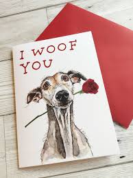 Add a personal touch and send love with personalized valentines cards. Lurcher Valentines Card Greyhound Valentine Card Valentines Etsy Valentines Cards Dog Valentine Cards Dog Valentines