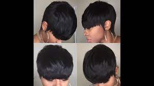 Diy 27 Piece A Lace Frontal Tapered Bob Wig Youtube Quick Weave Hairstyles Short Quick Weave Hairstyles 27 Piece Hairstyles