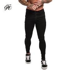Skinny Jeans Men Light Grey Slim Fit Jeans Topfashionova