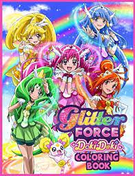 Glitter force doki doki coloring pages. Glitter Force Doki Doki Coloring Book ã‚¹ãƒžã‚¤ãƒ«ãƒ—ãƒªã‚­ãƒ¥ã‚¢ Smile Precure Smile Pretty Cure Sumairu Purikyua By Amazon Ae