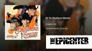 En ese mismo año el grupo publicó su debut renovar o morir para el sello disa, aunque el éxito masivo recién llegaría en 2011 con de sinaloa. Calibre 50 Si Te Pudiera Mentir Epicenter Calibre 50 Tu Puedes Simplemente Gracias