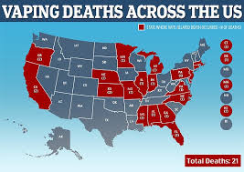 us vaping death toll rises to 21 with massachusettss first