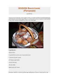 Gogosi pufoase, simple sau umplute cu gem sau crema. Gogosi Ca N Bucovina Pampuste